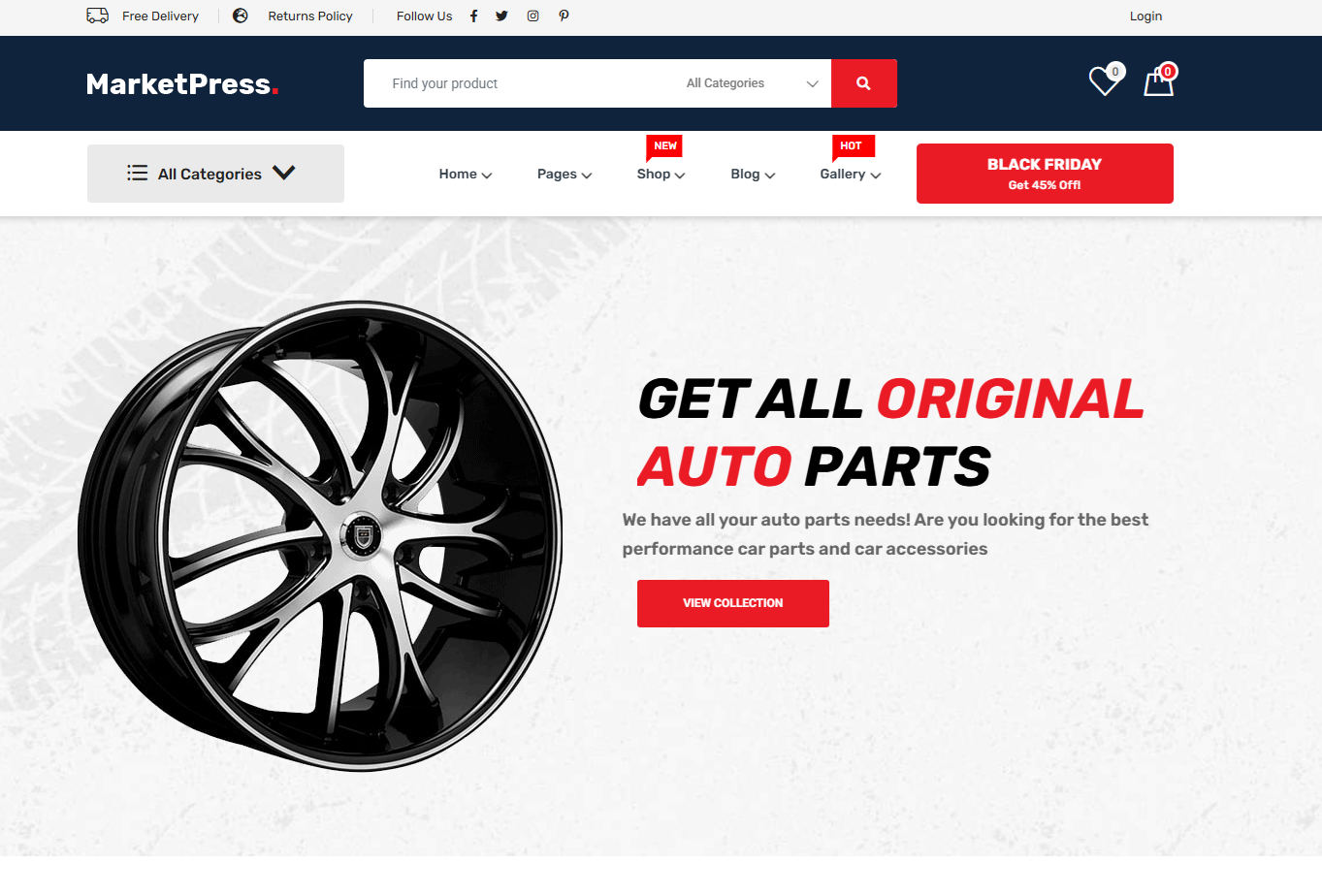 Website for Auto Shop