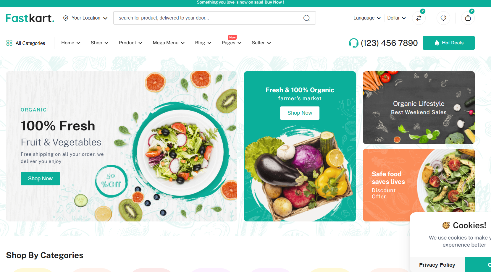 Grocery Shop App & Online Store